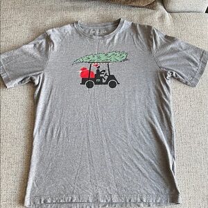 Travis Mathew Gray Tee with Graphic